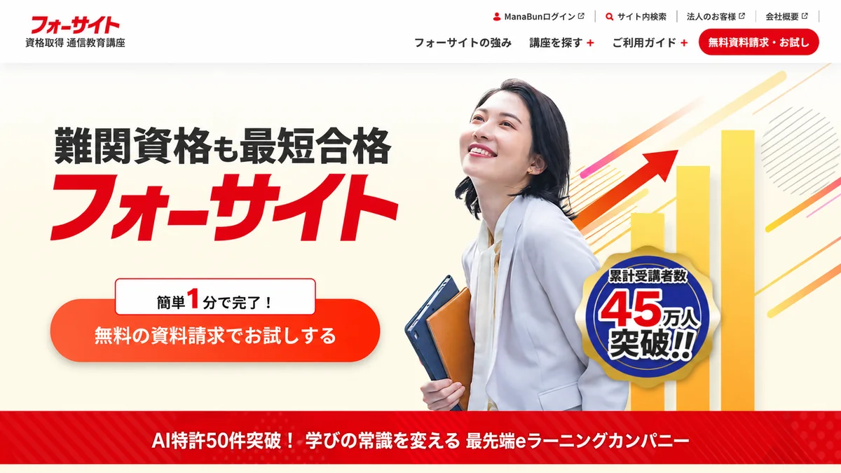 日商簿記通信講座コスパNo.1 フォーサイト